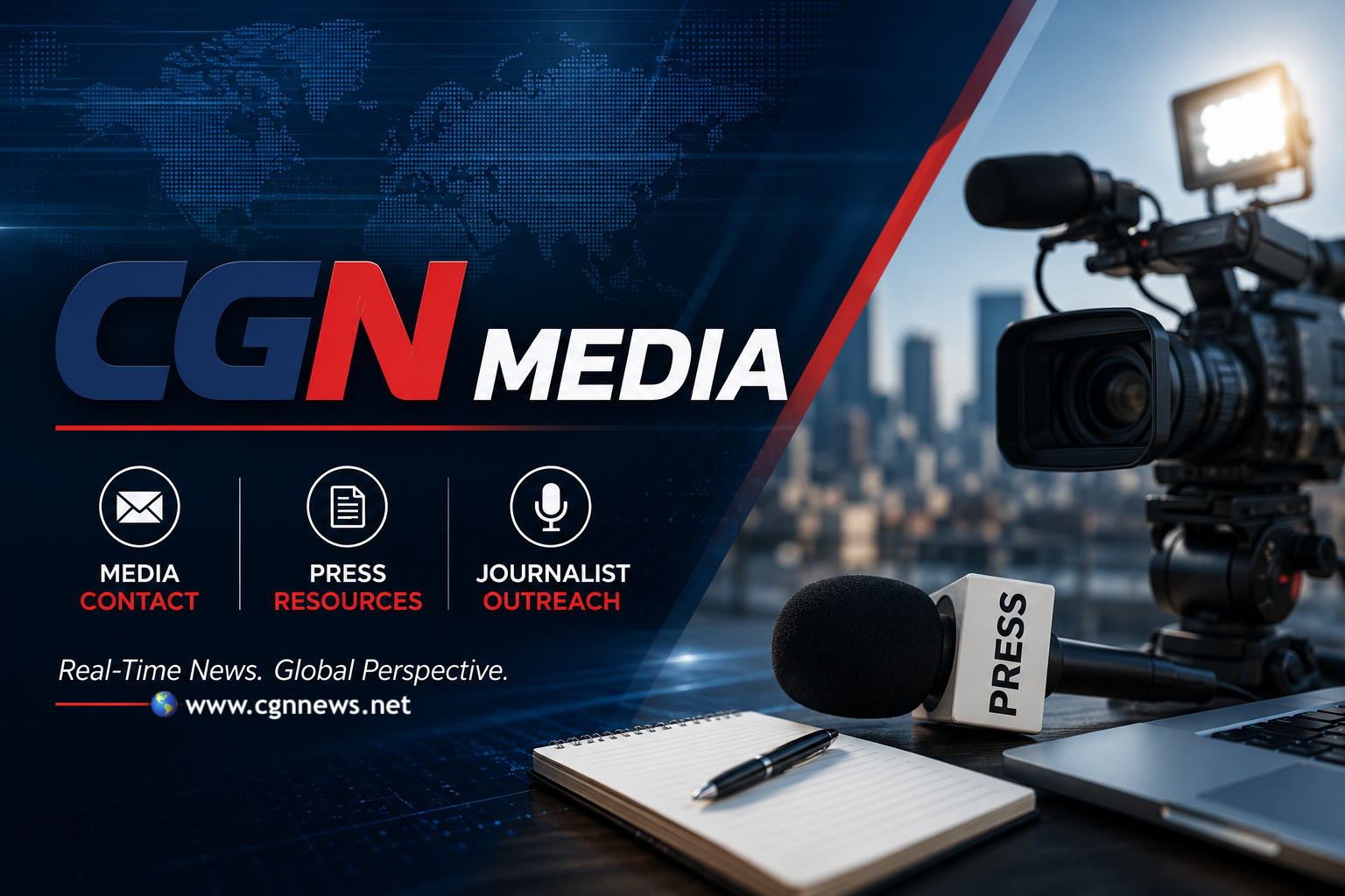 CGN Media global journalist outreach and press contact centre