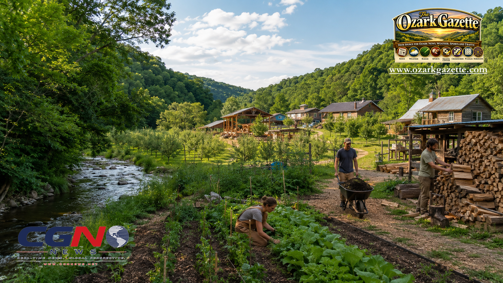 East Wind Community Shows How Ozark Land Stewardship Can Start With Daily Work